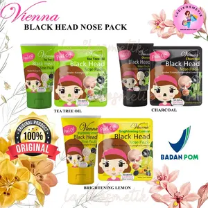 VIENNA PEEL OFF BLACK HEAD NOSE PACK - MASKER PENCABUT KOMEDO BPOM Hidung Kotoran