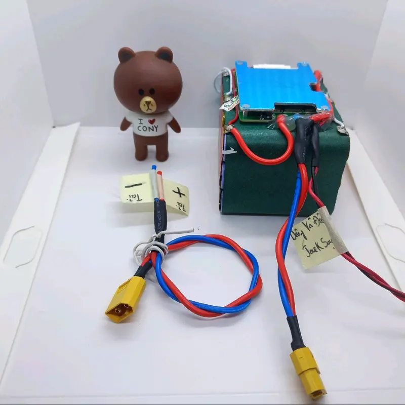 Khối Pin 5S3P 18V/21V hàn sẵn dây 4