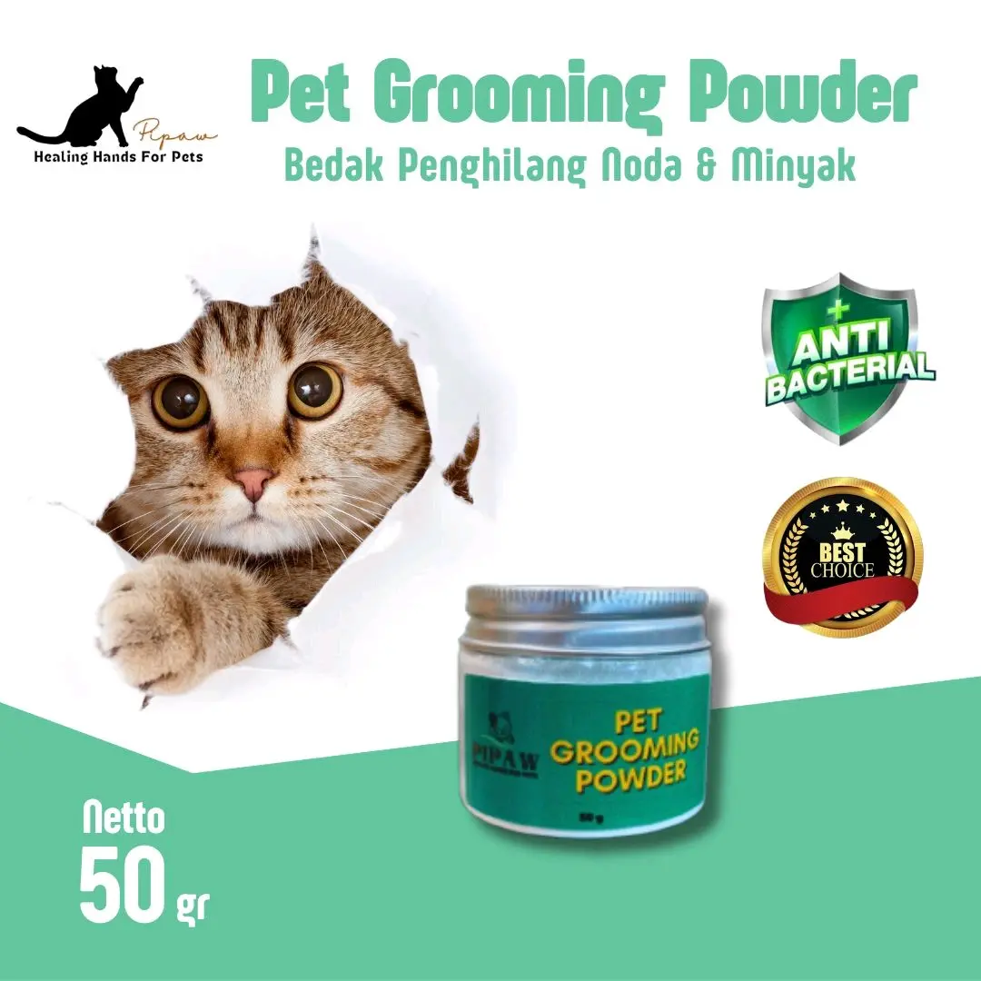 Grooming Powder - Bedak Penghilang Noda Anabul 50gr