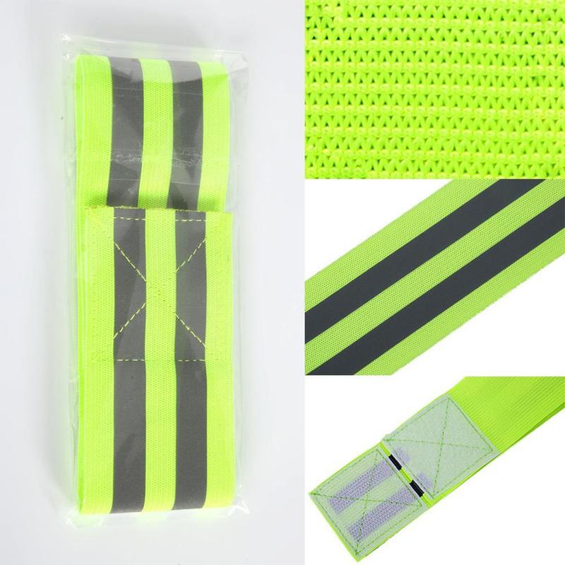 Product Introduction of Reflective Bands Elasticated Armband Wristband Ankle Leg S Safety Reflector Tape Ss For G0V8 29