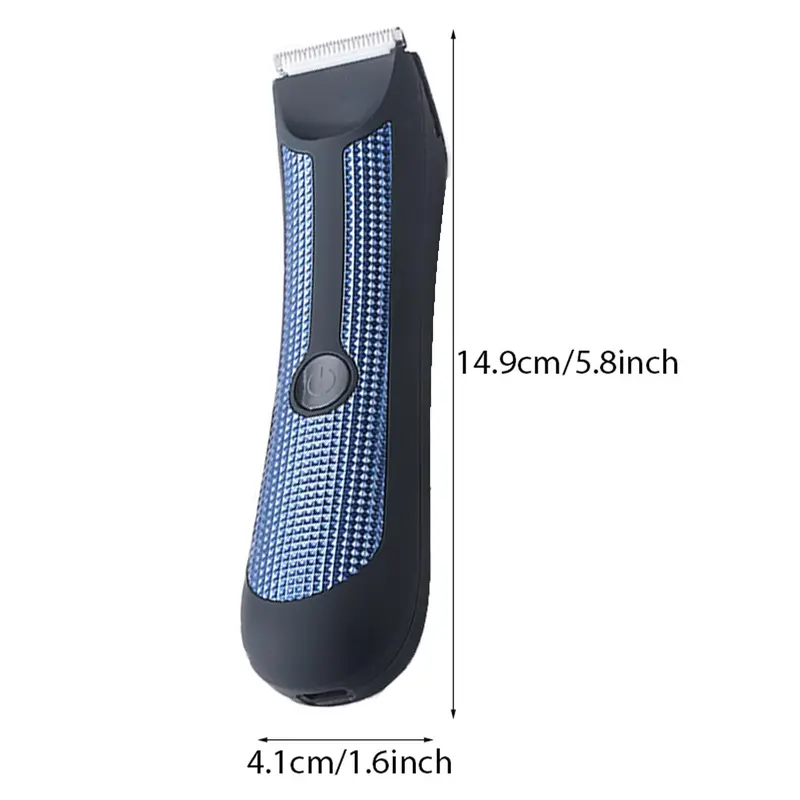 Electric Hair Trimmer, 1 Piece Waterproof Electric Body Trimmer for Precise Trimming, Ideal Personal Beauty Clippers Men Gift for Dad/boyfriend/husband, Clippers Men 1