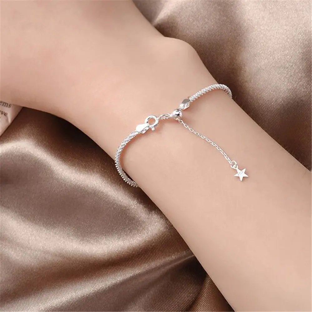 สร้อยข้อมือยิปโซ สไตล์เกาหลี เรียบง่าย ดีไซน์เฉพาะ สำหรับผู้หญิง นักเรียน แฟน ของขวัญเครื่องประดับ