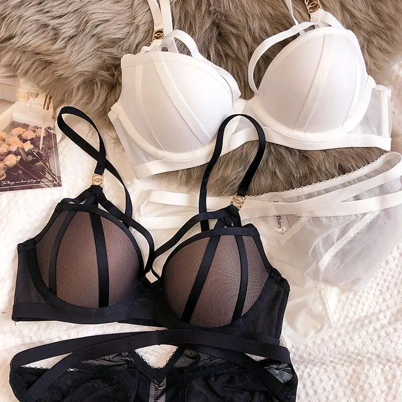 FINETOO Bra Push Up Wanita BH Kawat High End Pakaian Dalam Wanita Tipis Seamless 2