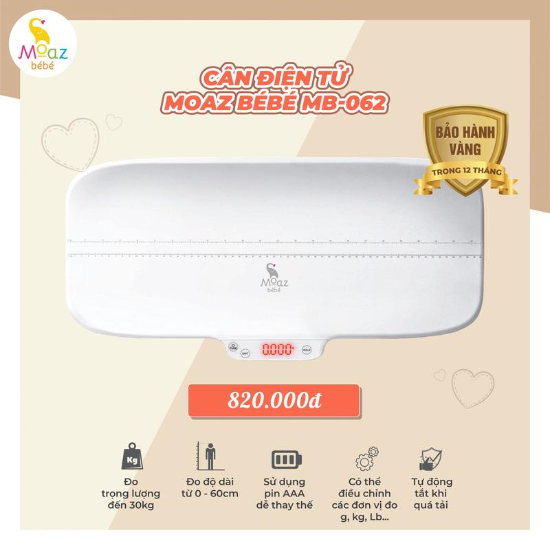 Product Introduction of Cân điện tử Moaz BéBé MB – 062 0