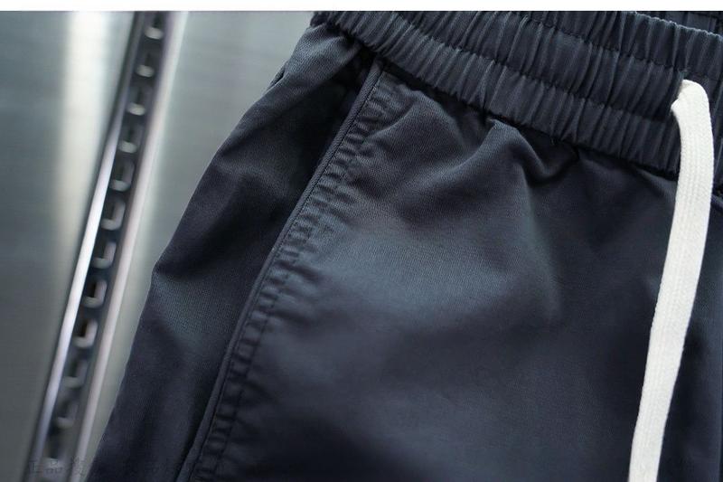Product Introduction of Quần Jogger, Thương Hiệu Thời Trang Mới Mùa Hè Cho Nam, Phong Cách Hàn Quốc, Dễ Phối Đồ, Chất Liệu Pu, Quần Yếm Đẹp Trai, Túi Rộng Lớn, Quần Harem Ngoài Trời Menswear Pants 14
