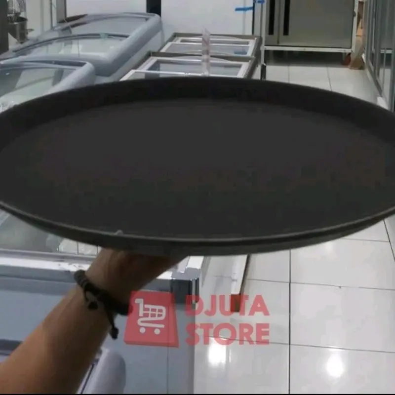 NAMPAN BULAT ANTI SLIP GETRA ROUND TRAY 1600PT 0