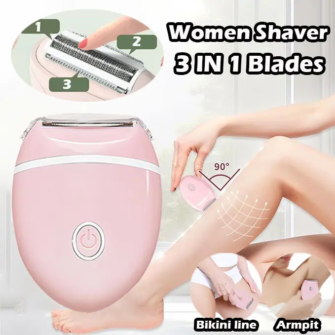 Máy Cạo Lông Cầm Tay Máy Cạo Lông Điện, Dành Cho Phụ Nữ, Có Thể Tháo Rời Và Có Thể Rửa Được, Không Đau, Tẩy Lông, Tông Đơ, Thích Hợp Cho Toàn Thân, Mặt, Cánh Tay, Nách, Chân
