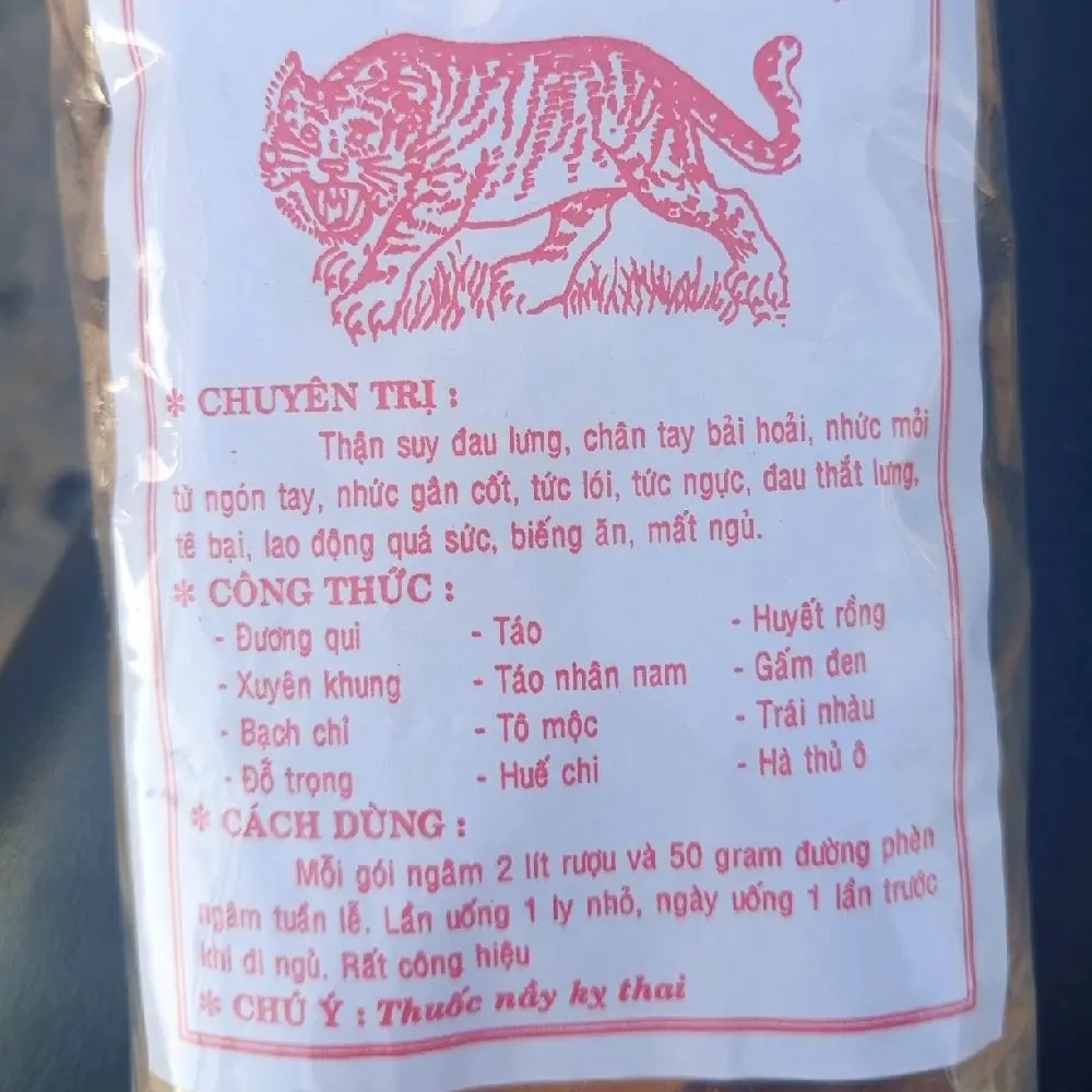 [HOT] Thảo dược ngâm rượu Thiện Tâm, thận suy đau lưng