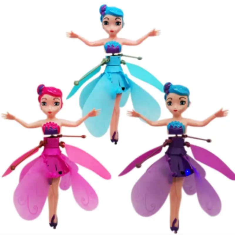 Búp Bê Bay Cảm Biến Phát Sáng , Đồ Chơi Bay Cảm Biến Phát Sáng Có Dây Sạc Toy 8
