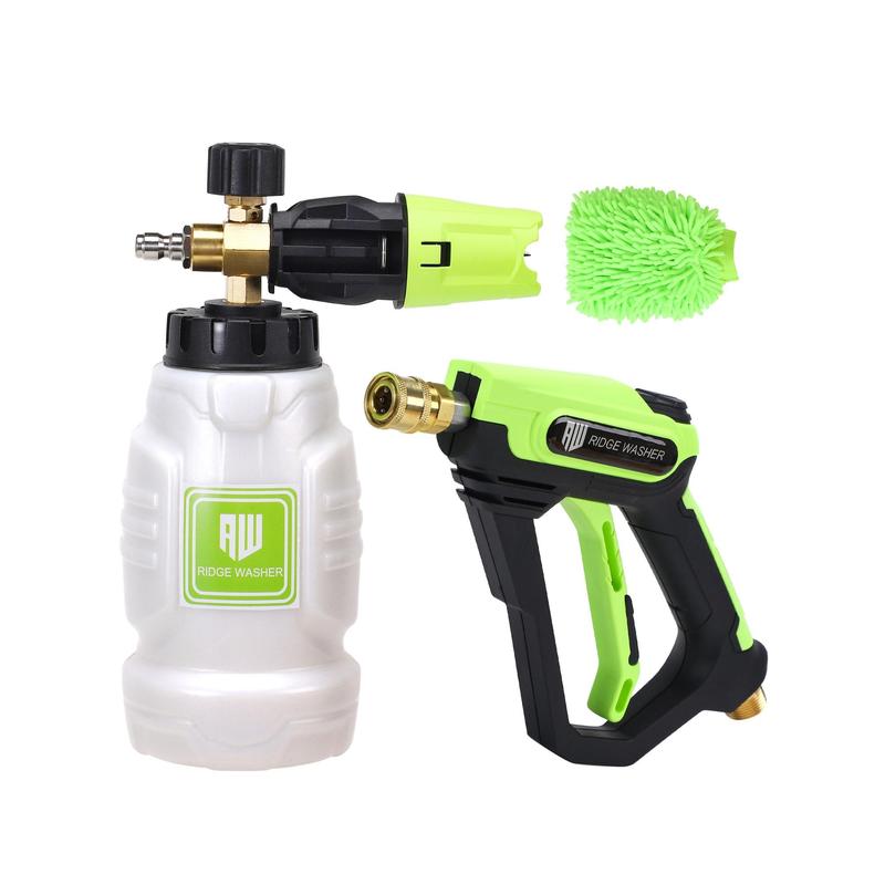 Pressure Washer with Foam Cannon, Power Washer Foam Blaster with Car Wash Mitt, Foam Lance Kit with 1/4 Inch Quick Connector, Cleaning Gadgets 1