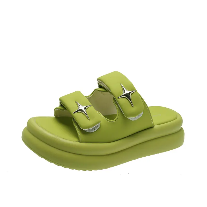 POS 892 Sandal Wedges Dove Slip On Wanita Premium Karet Cewek 0