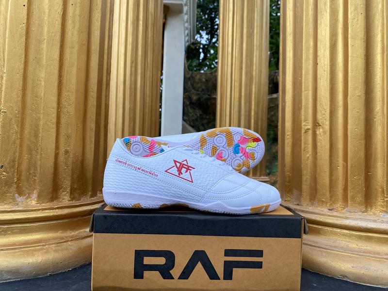 Product Introduction of Sepatu Futsal RAF White Red XERACION ONE Dewasa" sepatufutsal c it Semua musim Pink sepatu  futsal sepatu futsal decit sepatu  futsal sepatu  ori 2