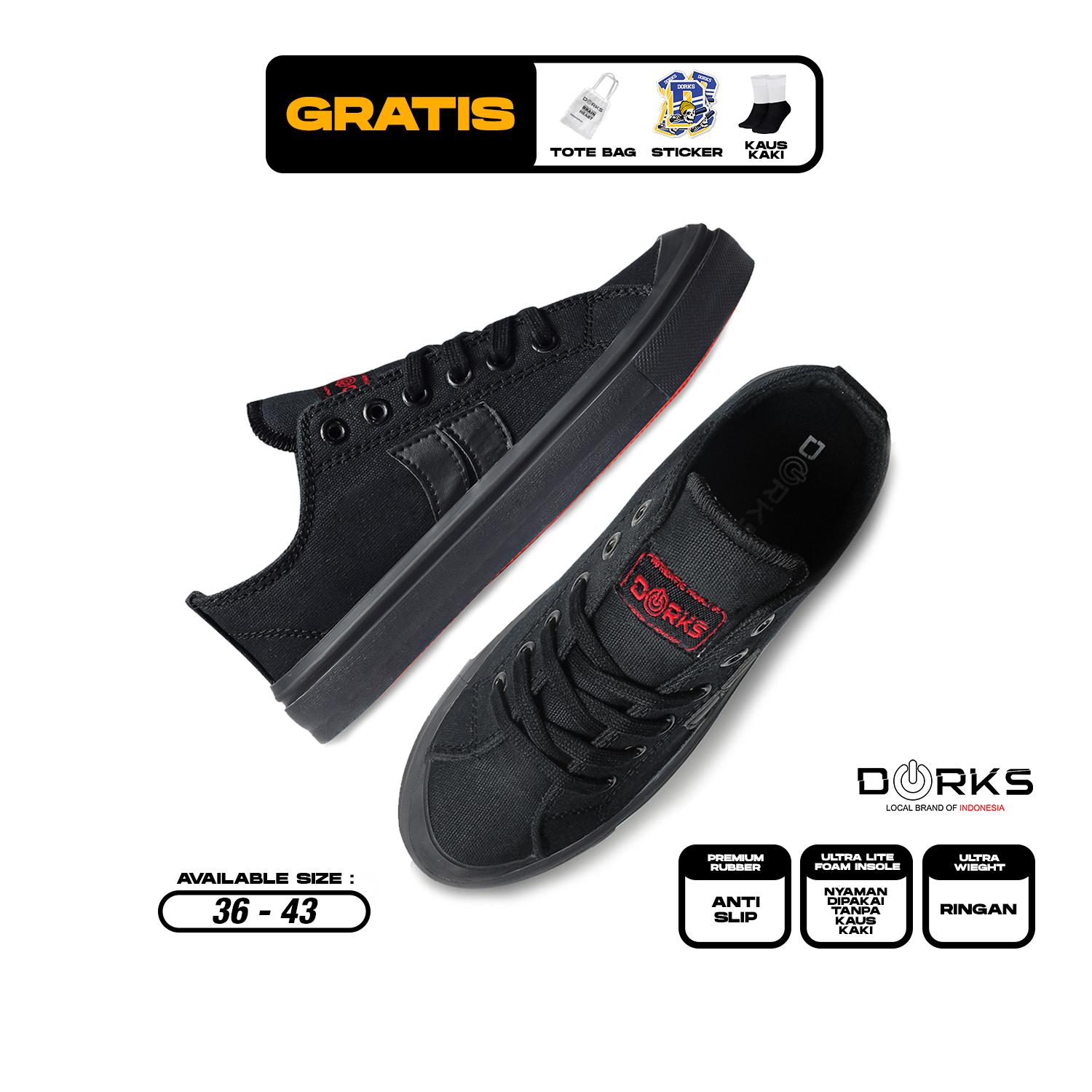 Dorks Classic Low Full Black