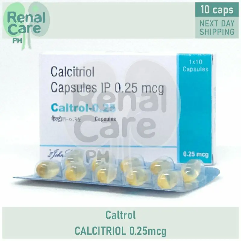 Caltrol Hot salesCalcitriol (Caltrol 0.25mcg) 10 Soft Gel Capsules - TikTok ...