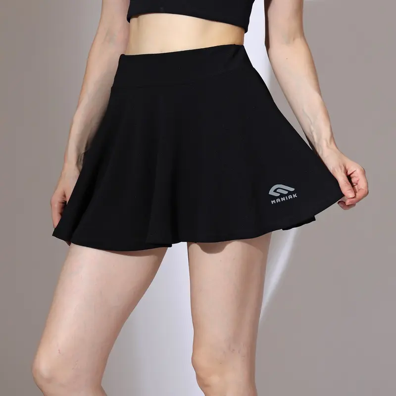 MANIAK Rok Mini Short Skirt Flare Casual Olahraga Sport Tennis Poundfit Gym Voly Golf Senam Dancer Zumba Aerobik Bulutangkis Renang Sepeda Lari (ROK-03) 7