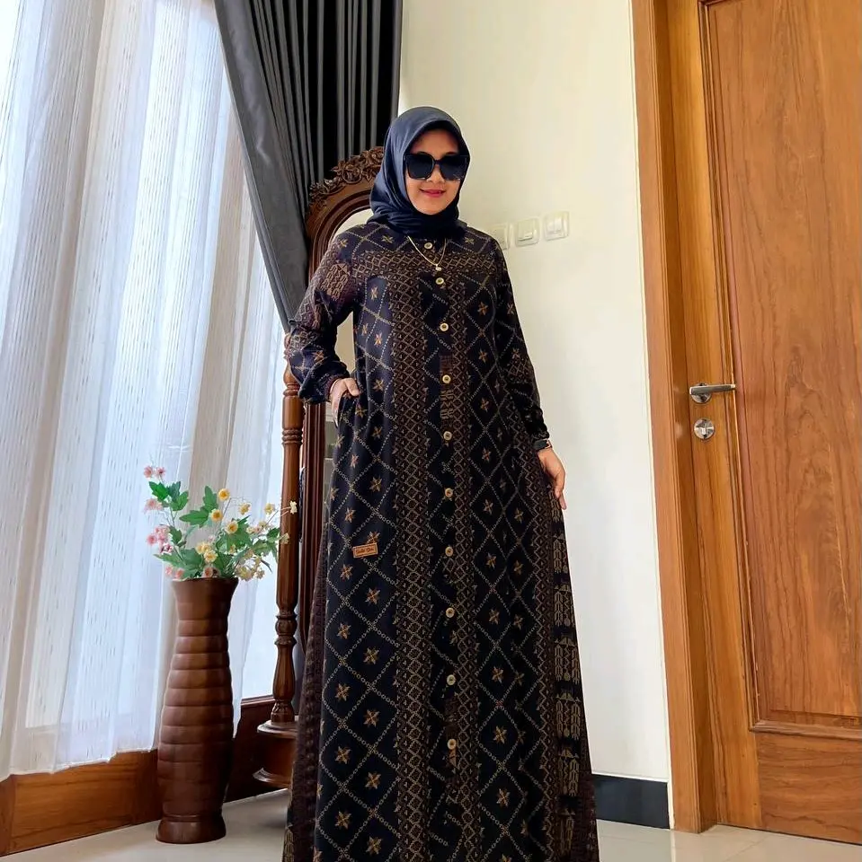 GAMIS DREES BLACK ETNIC BY SAULIN STORE