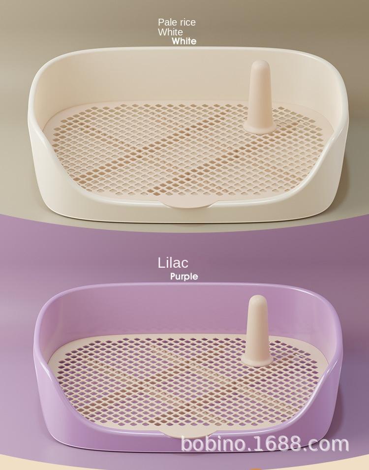 Product Introduction of Dog Toilet Dog Litter Box Potty Anti-Step Poop Anti-Urine Splash Easy to Clean Small and Medium Dog Toilet Pet Supplies 4