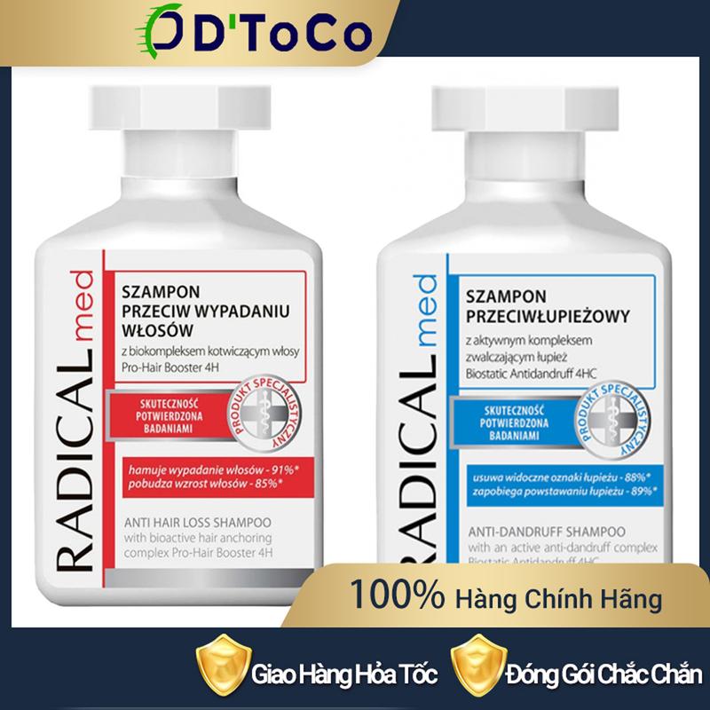 Dầu Gội Đầu Radical Med Làm Sạch Giảm Rụng Tóc, Giảm Gầu