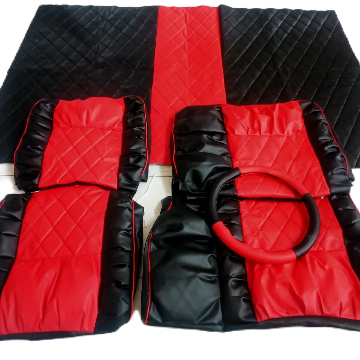 Sarung Jok Mobil Cover Jok Mobil Gren Max Pick Up Jok+Pelapon L300 SS Carry Futura Car Bahan Lentur Lembut Tebal Waterproof Antiair