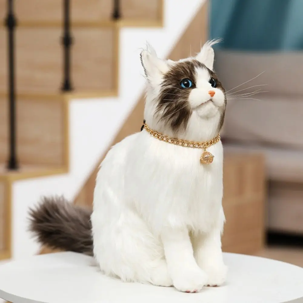 Classic Pet Metal Necklace Hollow Bell Exquisite Dog Neck Chain Universal Eye-catching Cat Collar Pet Accessories