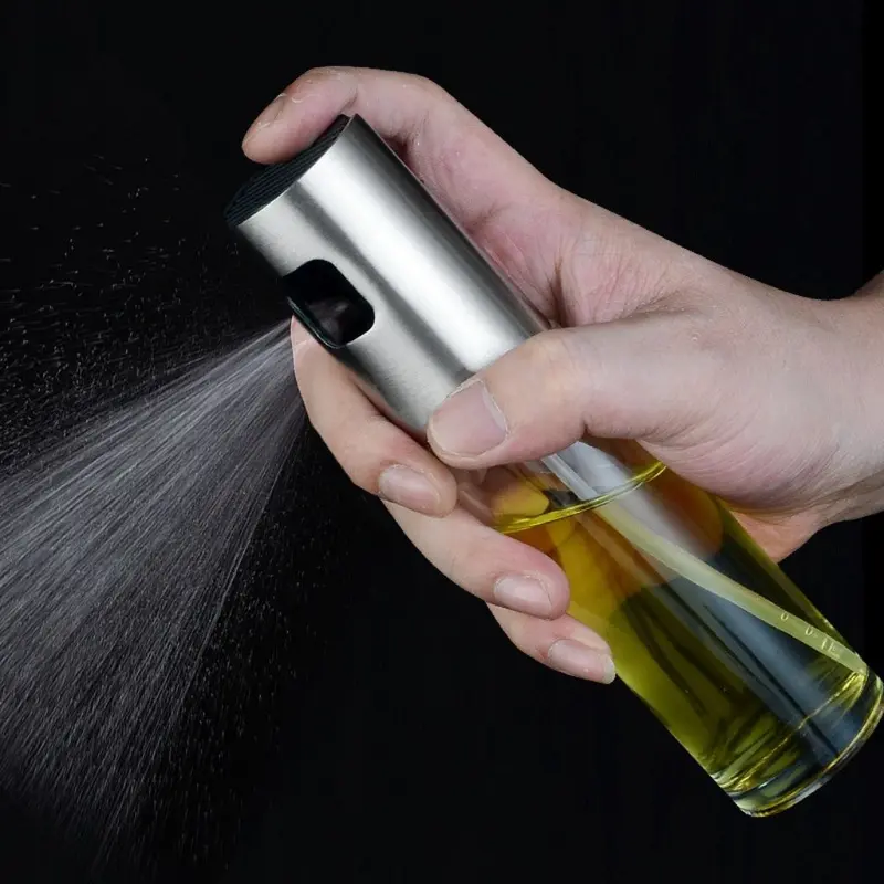 Bình xịt dầu ăn thủy tinh 100ml - Chai xịt dầu ăn phun sương tiện lợi 3