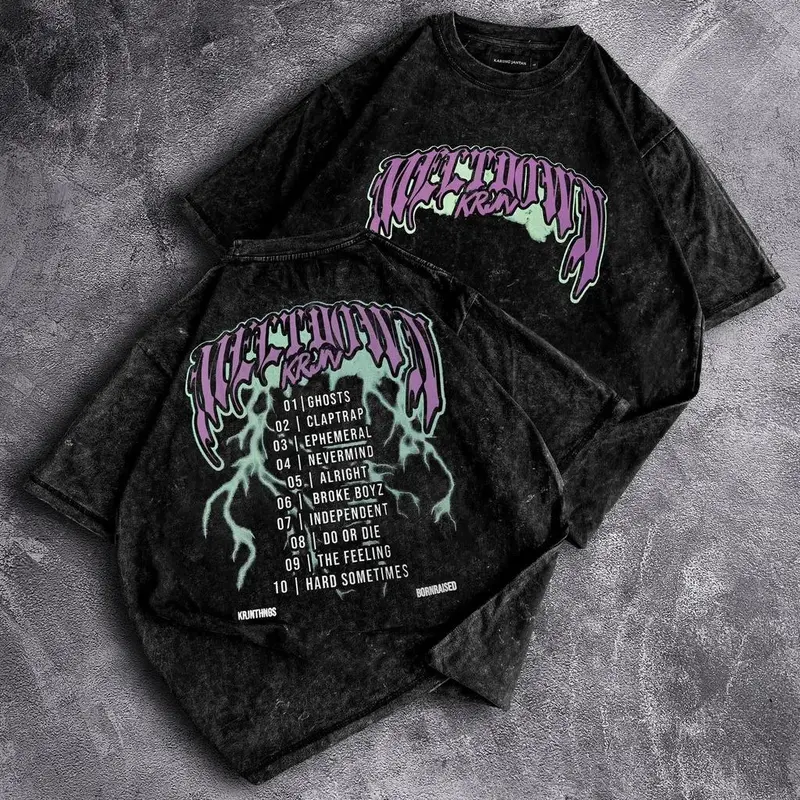 “ VOLUME 1 ” OVERSIZE T-SHIRT WASH | BAJU KAOS OVERSIZE WASH PRIA DISTRO | BAJU KAOS OVERSIZE WASH LENGAN PENDEK 4