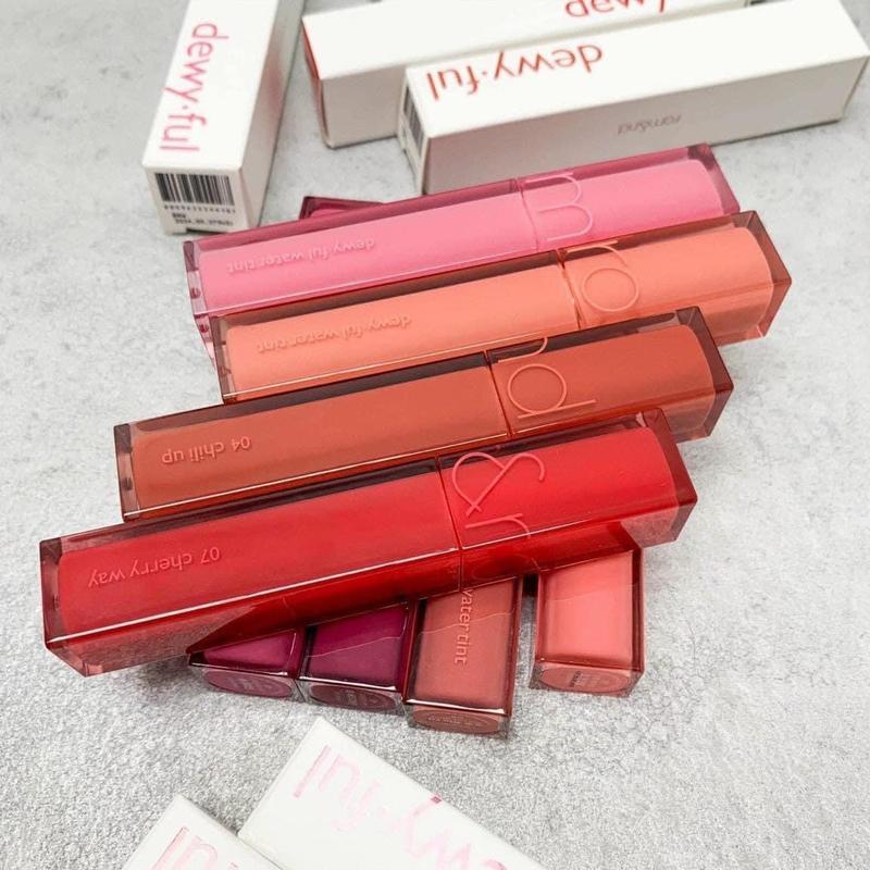 Son Tint Bóng Romand Dewyful Water  ( full màu )