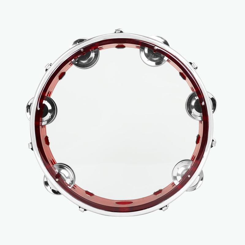 Product Introduction of 8 Inch Self-tuning Tambourine, 1 Count Professional Musical Instrument for Adults, Musical Instrument for Home School Office 13