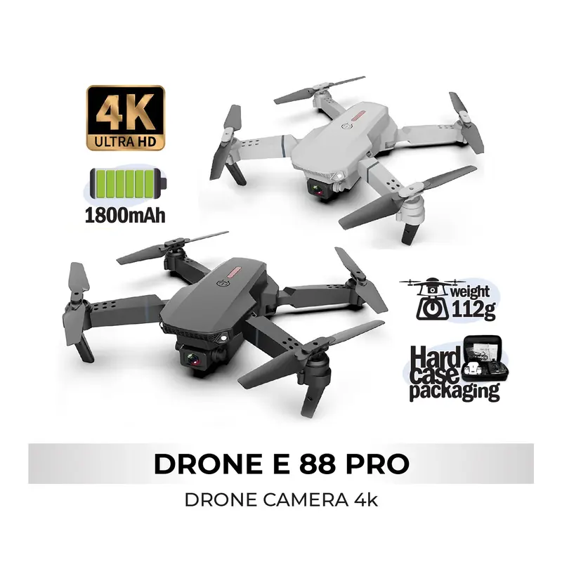 DRONE 4K Single Kamera E88 Pro UltraHD 2