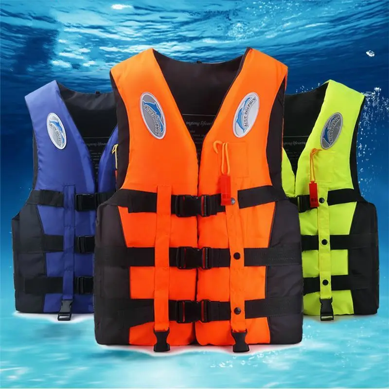 Life Vest High Quality Thickened Premium Neoprene Safety Life Jacket For Adult Baby Life Jackets for Water Sports Fishing Swimming Kayaking Boating Drifting Surfing