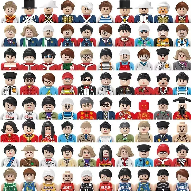 Factory Clearance Price of Origin - Random minifigure Block Dolls, Individually Packaged Assembly Toys