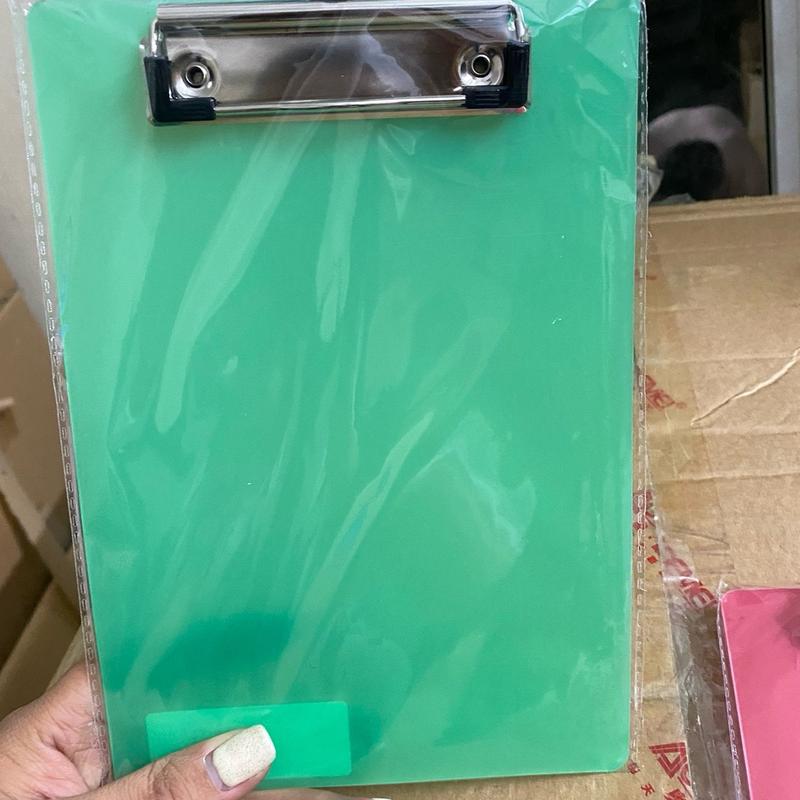  Bìa Trình Ký  BảngTrình Kí Nhựa cứng A4,A5 Mylac-có Kẹp Inox 