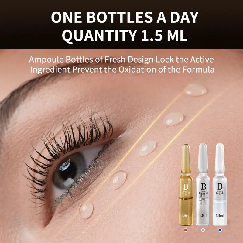 Ampul Pencerah Whitening Niacinamide 10x1.5ml PREMIERE BEAUTE - Liquid, Acid 5