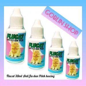 Flucat 3 mll Untuk Flu Fan Batuk Kucing