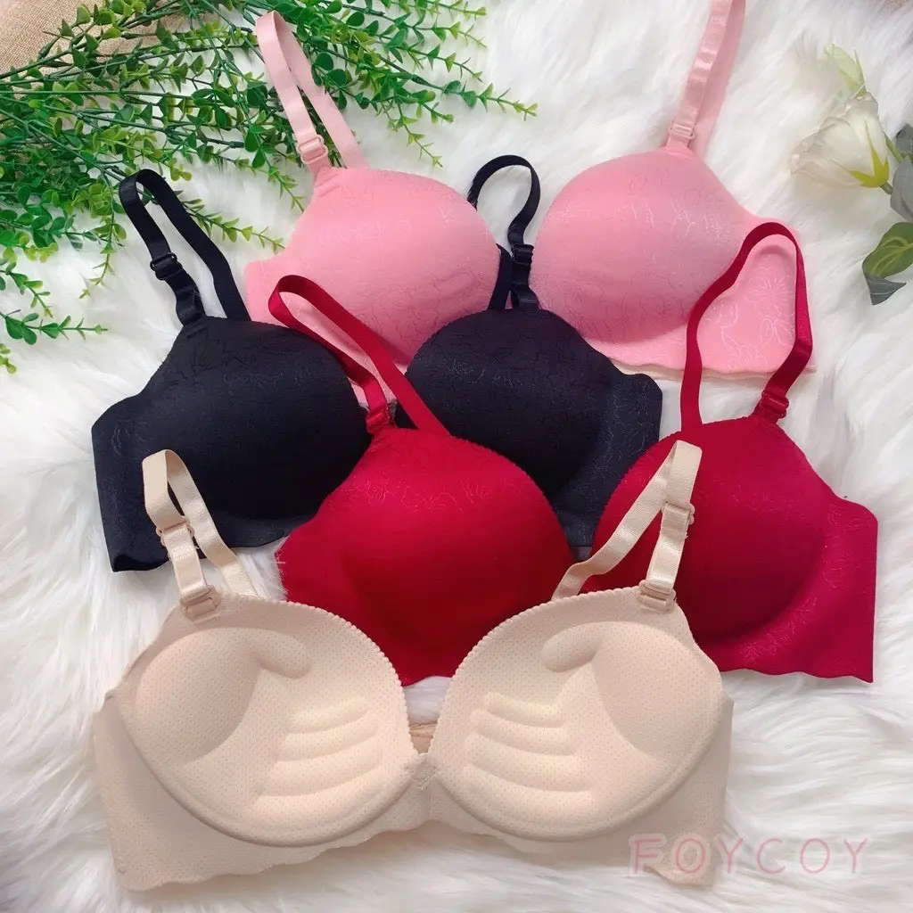 3 áo su sước đệm 3cm nhiều màu  34,36,38 Nữ Áo Ngực Bra