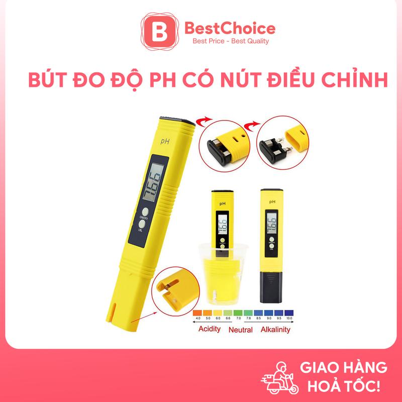 Bút Thử pH Chính Xác - Có Nút Điều Chỉnh