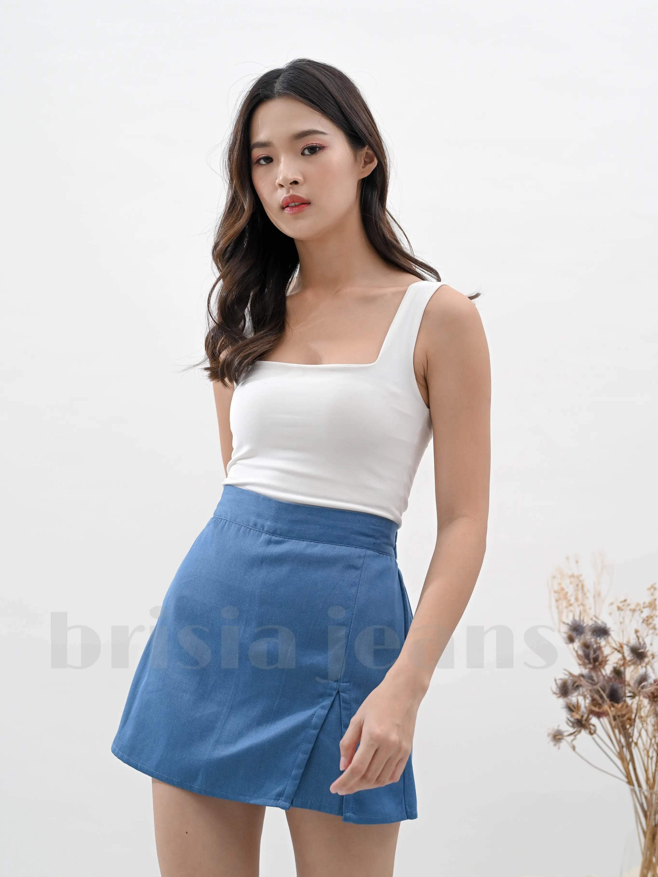 BRISIA - MICHI SKORT (Highwaist) / Rok Celana Mini
