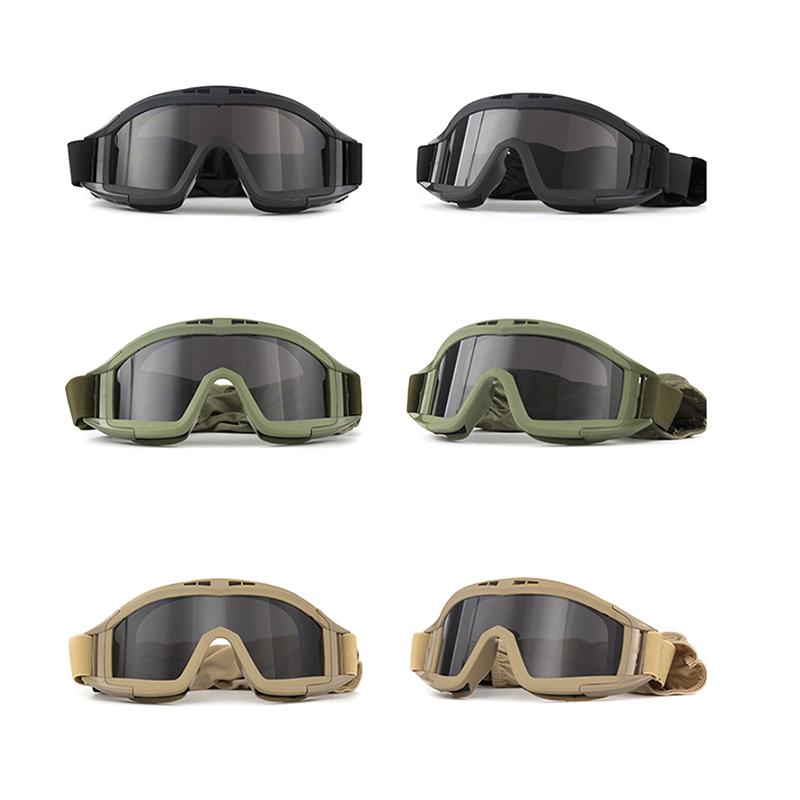 Product Introduction of Goggles Lens Windproof Dustproof  Motocross Motorcycle Mountaineering Glasses CS Safe Protection 26