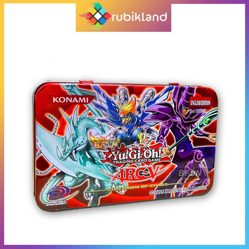 Bài Yugi Hộp Sắt Bài Yugioh Yugi-Oh Phiên Bản Tiếng Anh 41 Thẻ Bài Hộp Thiếc Có Ánh Kim Đồ Chơi Trẻ Em Board Game 7