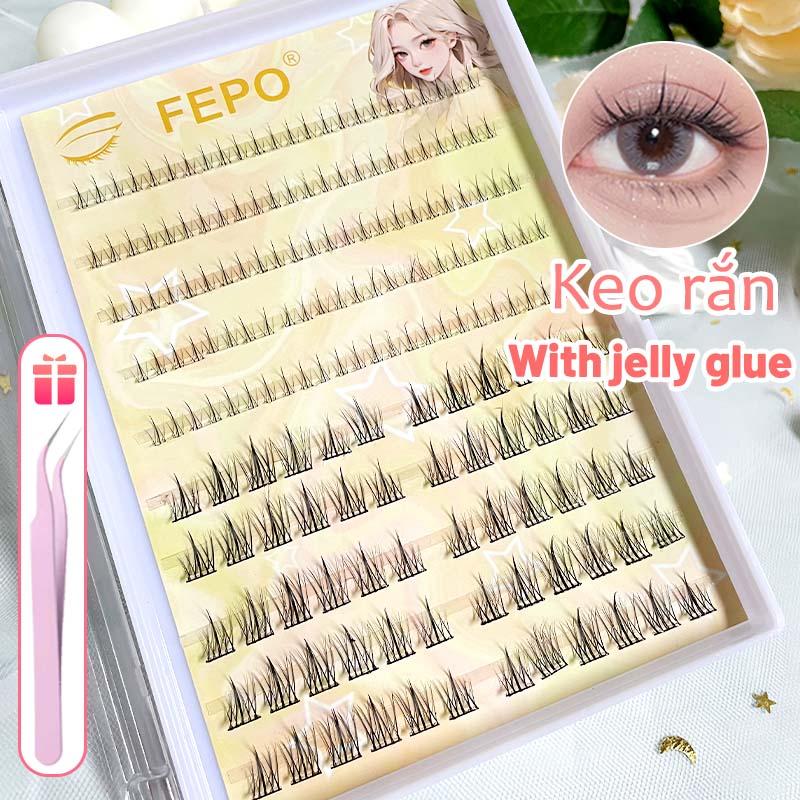 Kèm nhíp 10 hàng Lông mi giả tự dính lông mi giả có keo sẵn Lông mi tự dính cho người mới bắt đầu,mi giả dưới,Cosmetic Mỹ Phẩm Trang Điểm
