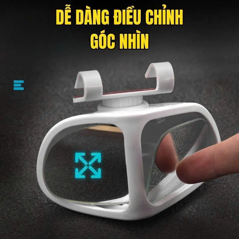 Bộ 2 Gương Chiếu Điểm Mù ô Tô Quan Sát Trước Và Sau Góc rộng Chống Nước An Toàn Khi Lái Xe - Thương hiệu uy tín guong  chieuhau 6