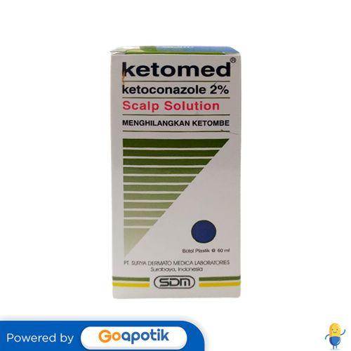 Gambar KETOMED SCALP 60 ML LARUTAN dari Apotek Berkah Bersama by GoA Kota Bekasi Tokopedia