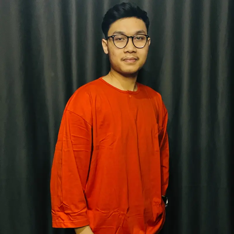 Kaos Oversize Lengan 7/8 Hanley Unisex Cotton Combed 24s 8