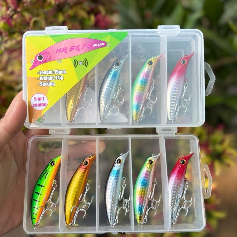 Mồi lure cá Chẽm - Mú - Măng - Nhồng - Chét các loại cá săn mồi