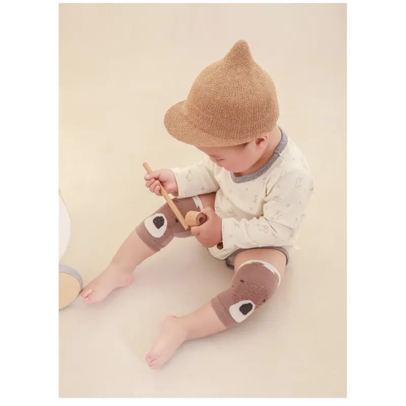 Pelindung Lutut Bayi Karakter / Baby Knee Pad Protector Anti Slip Kaos Kaki Catalog NMBB FW 8