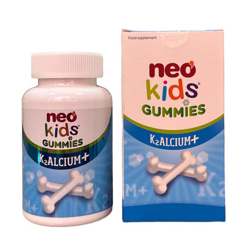 Gummies Canxi Neo kids Kẹo dẻo bổ sung Canxi cho bé từ 3 tuổi (60 viên)