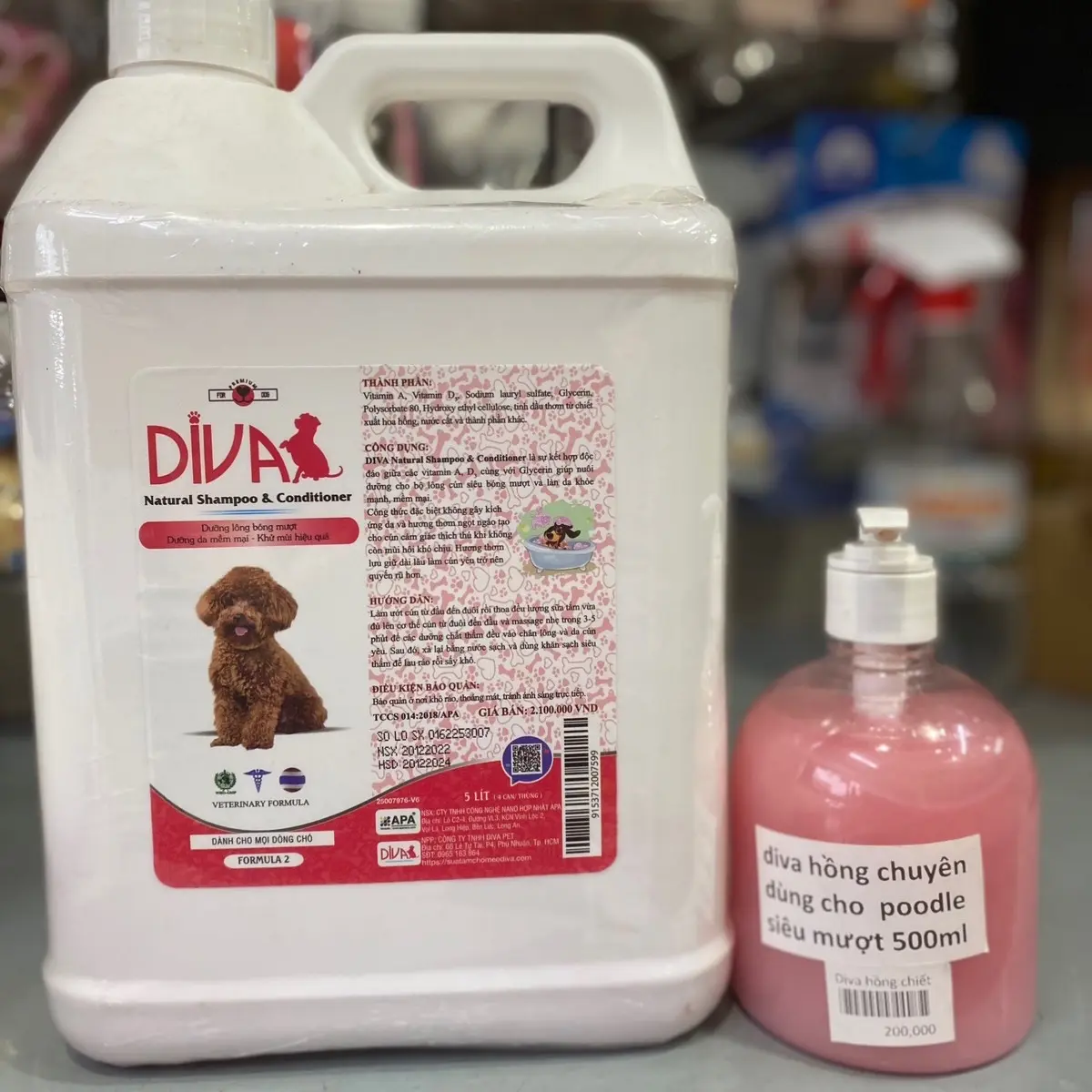 Sữa tắm diva chiết 500ml