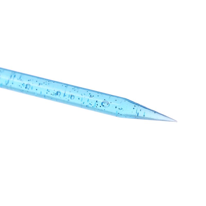 Product Introduction of 50Pieces Stick Cuticle Tool Doublehead Reusable Crystal Wood Stick Pedicure Care 25