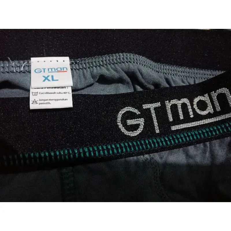 ISI 2 CELANA DALAM PRIA ORIGINAL BAHAN ADEM Katun 1