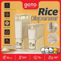 Gambar REJUVE (Promo Terbatas) Goto [COD] Riselin Rice Dispenser Tempat Wadah Penyimpanan Beras 5KG 10KG - 5KG dari Goto Living Kota Tangerang 1 Tokopedia